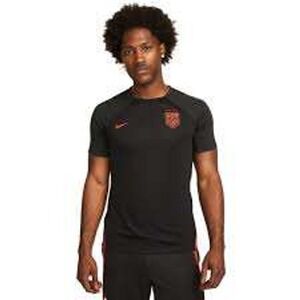 Nike USA Soccer Training Jersey Black Red Dri Fit Men's Slim Fit - Size XL